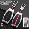 Zinc Alloy Car Key Case Cover Protective Shell Fob for Geely Okavango Coolray Atlas Monjaro Tugella Emgrand GT S Proton X50 X70
