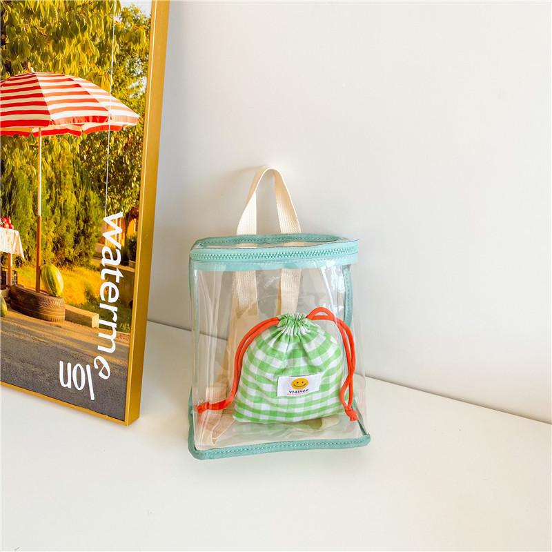 Charming Jelly Backpack For Kids With Breathable Durable Design Perfect For School And Outdoor Adventures Available In Soft Colors