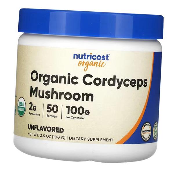 

Organic Cordyceps Mushroom, Nutricost 100g Unflavored (71647069) 100g Unflavored