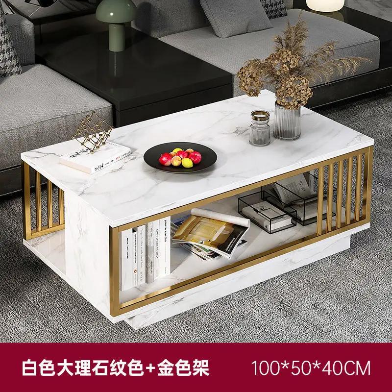 Storage Coffee Table Decoration Accessories Luxury Design Living Room Coffee Table Dining Dressing Table Basse Dining Tables