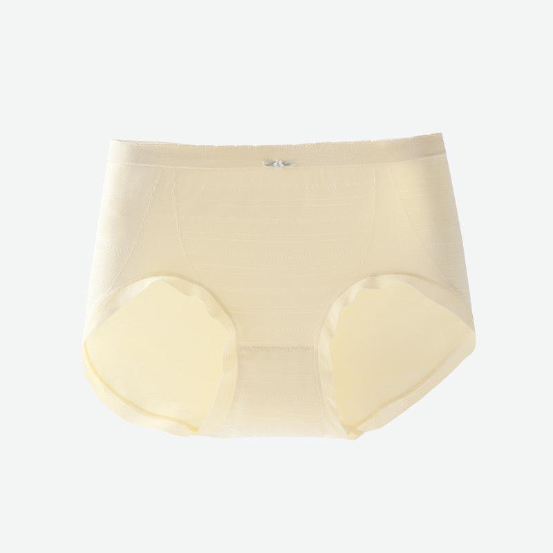 

Female Spring and Summer New Soft Fast Dry Antibacterial Waist Triangle Briefs one size жовтий
