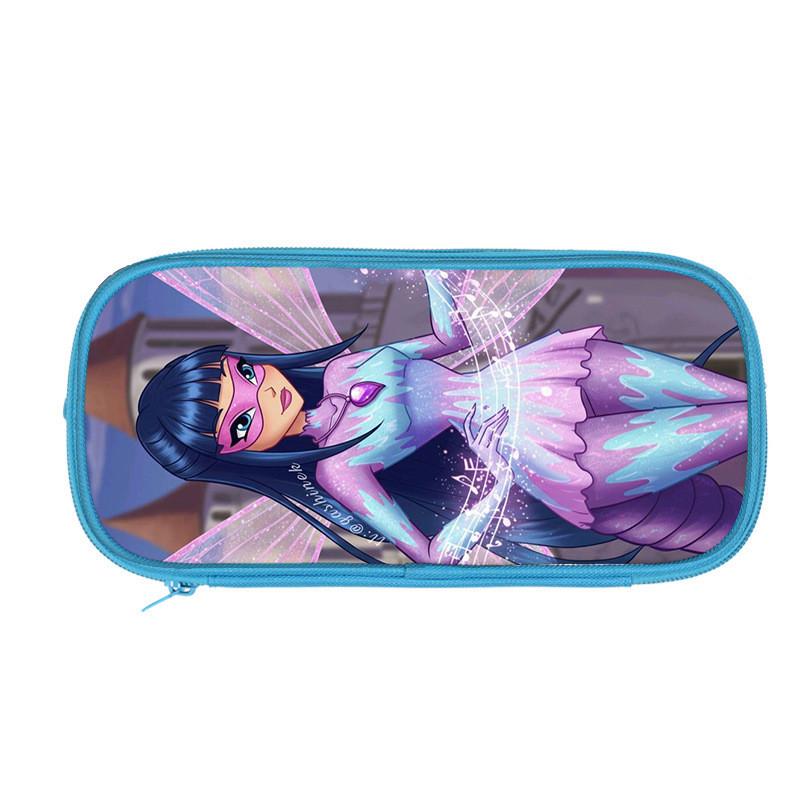 Winx Club Pencil Case Double Layer Storage Organizer For Students And Kids