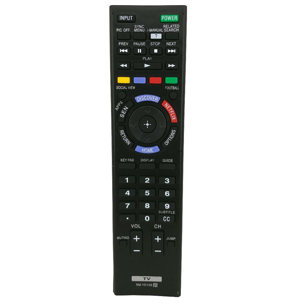 RM-YD103 For Sony LCD LED HDTV TV Remote Control RM-YD087 YD102 KDL32W700B KDL40W590B KDL40W600B KDL42W700B KDL48W590B