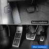 Car Sport Foot Pedals For A4 B9 Avant A5 F5 FY 2016 2017 2018 2019 Fuel Brake Footrest Pedal Cover Pads Auto Accessories
