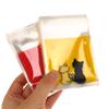 100 Stück Mini-Cartoon-Kekstüten zum Backen, Snacks, selbstklebende Tüten, Pärchen, Katzen, Kekse, Süßigkeiten, Schmuck, Geschenkverpackung, Plastiktüte