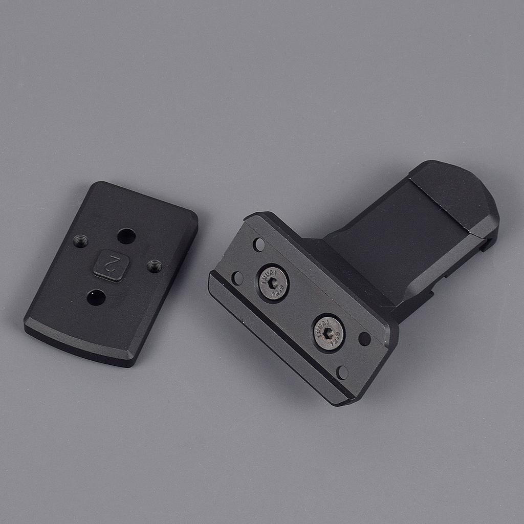 35/45 Degrees Offset Optical Side Metal Mount For T01 T02 RM Red Dot Sight Scope Base Bracket 20mm Rail Hunting Accessories