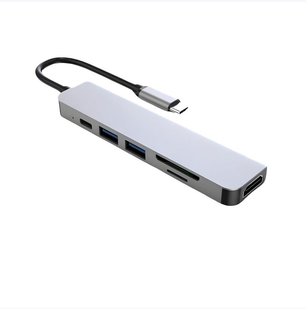8-in-1 USB Type-C Hub with Multi-Screen Display & High-Speed Transmission