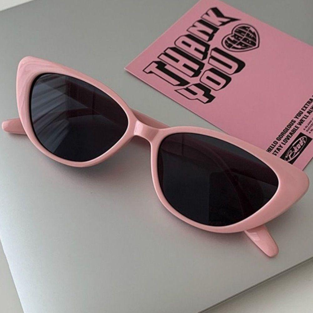 Cat Eye Shape Sunglasses Beach Sun Protection Sun Glasses Fashion Shades Glasses Summer Outdoor Sun Protection Eyewear For Women