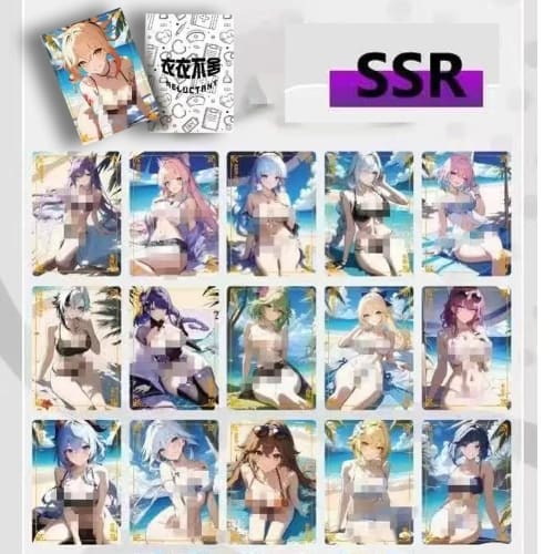 DAMAICHUHAI RELUCTANT box ACG- Anime Girls Trading Cards