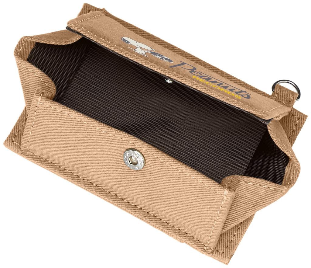 Pass Coin Case 0181 Beige [Snoopy] & Women's (SPZ-2497)
