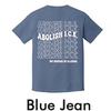 Vintage Dark Academia Bookish Literary Shirt Abolish Ice No Human Is Illegal 2 Sided Comfort Shirt Social Unisex Top Streetwear