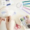 Acrylic Thread Drops Thread Winding Boards Floss Bobbins Cross Stitches Floss Drops Bobbins Floss Organizer Clear Floss Drops