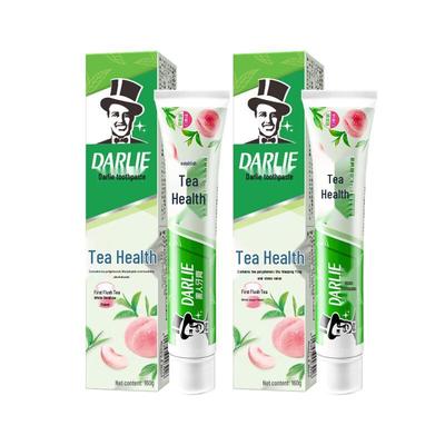 Peach Tea Fresh Breath Toothpaste Twin Pack