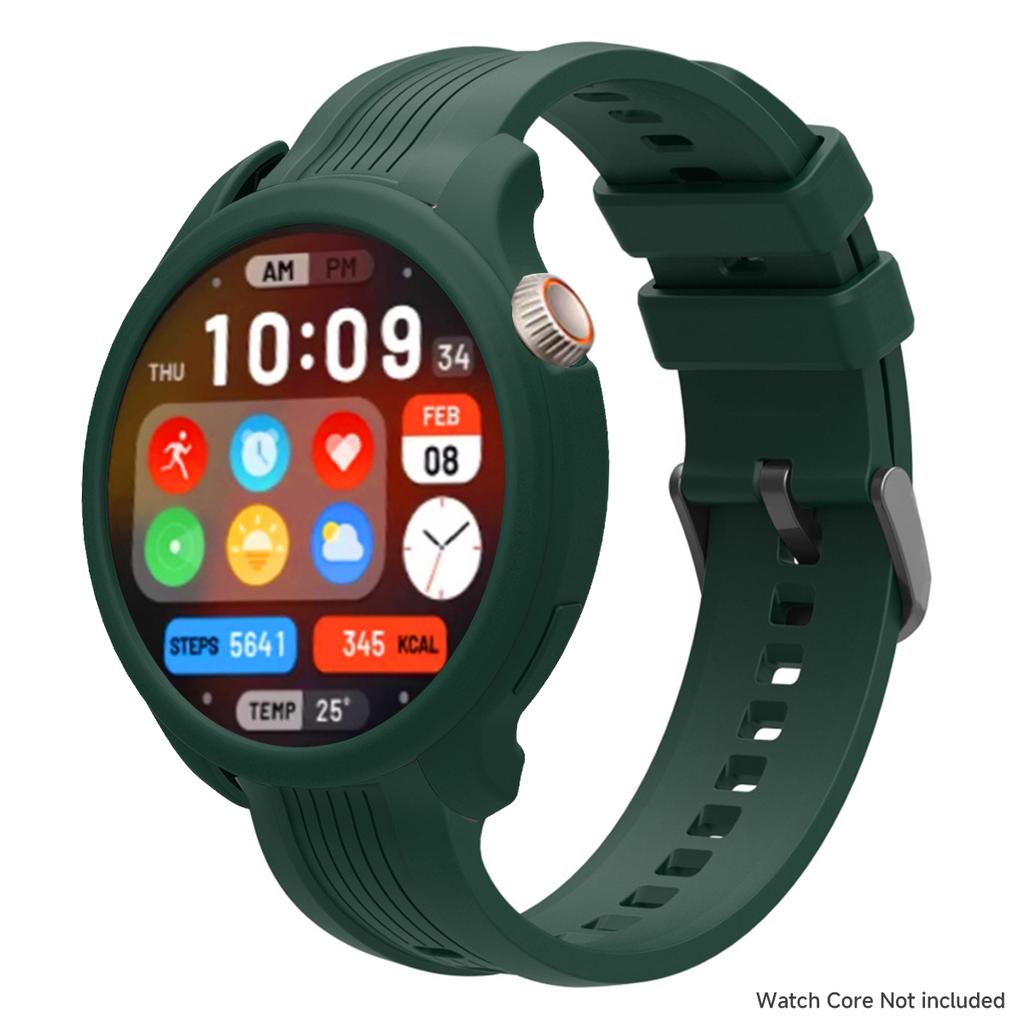 Silikonarmband+Hülle Für Amazfit Balance Verstellbares Sportarmband Smartwatch Anti-Fall Kratzfestes Armband Uhrengehäuse Set Zubehör