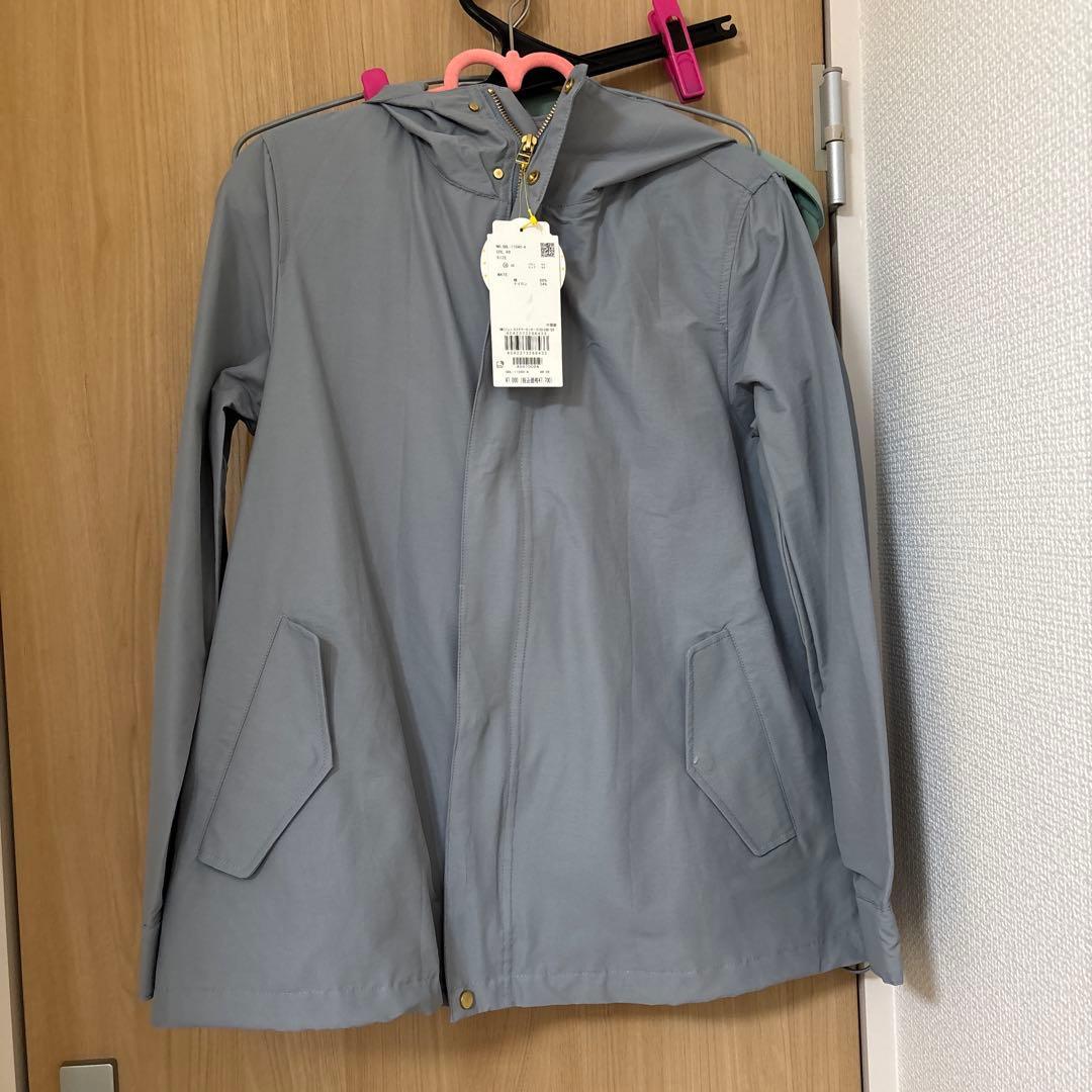 Rope Picnic Mountain Parka Pollen Guard Water Repellent Dull Blue