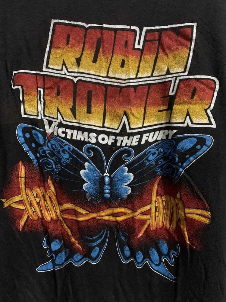 Robin Trower Victims Of The Fury T-shirt Unisex 100% Cotton Shirt Unisex T-Shirt S