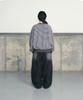 Eonyujeulaeb One-Pleat Denim Pants [Black]