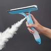 Multi-functional Liquid Glass Cleaning Tool Double-sided Scrubbing Bathroom Mirror Wiper Brush Clean Built-in Spray Bottle Brush