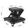 Folding Car Repair Stool Auto Maintenance Work Bench Chair Bed Auto Workshop Wheels Roller Car Creeper Seat Roller Seat Amagi