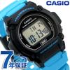 Quartz Standard International W-219H-2A2V Battery-Powered Men's Watch, Digital, Black/Blue.
