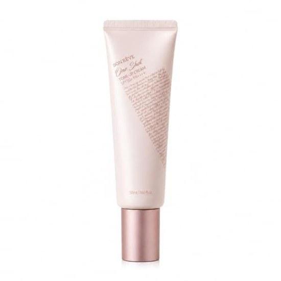 SONREVE One Push Tone Up UV Cream wrinkle improvement ingredients included sensitive skin low irritation SPF50+ PA++++ plant-derived Korean cosmetics