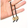 2 Pcs Fidget Beads Brass Worry Finger Skill Toy Spin & Bump for Fidget Relief Size 7.8 Inches Long