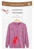 Grandma's Embroidered Knitted Cardigan for Middle-Aged and Elderly Ladies - Spring/Autumn Sweater Jacket for Women.