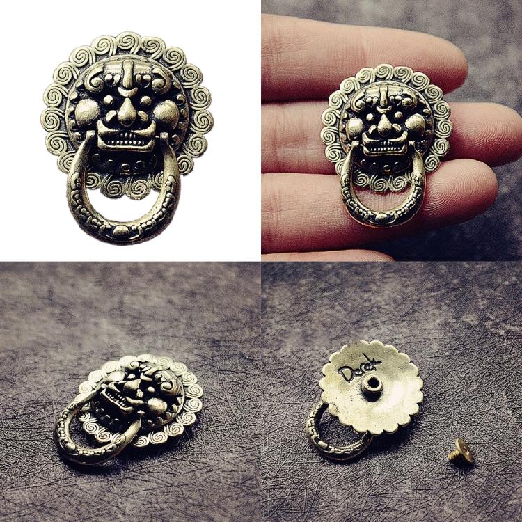 Brass Metal Fastener For Clothing Accessories Retro Hardware Craft Component DIY