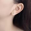 Sweet Bow Earrings Small Sweet Light Luxury Niche Design Earrings for Women