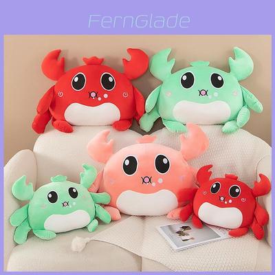 Adorável Brinquedo de Pelúcia de Caranguejo Para Meninas Almofada Macia e Aconchegante Perfeita Para Presentes de Crianças