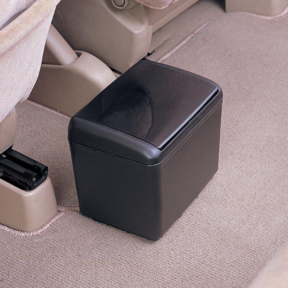 SEIWA Car Trash Dust Box 4 with W333 Can, Weight, Black,