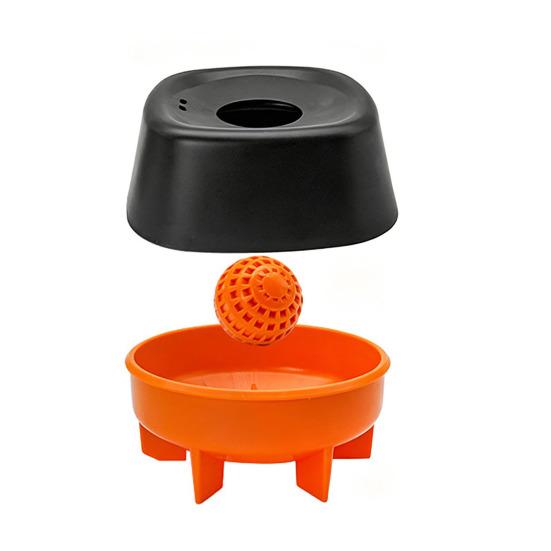 Dog Licking Ball Slow Feeder Semi-Liquid Foods Anti-Splashing Pet Slow Feeding Bowl Food-Grade Silicone Dog Bowl
