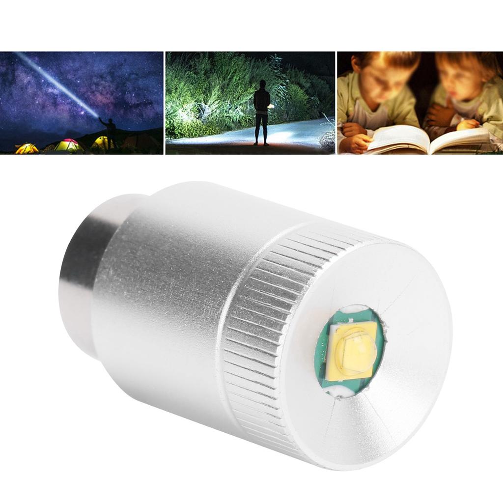 LED Bulb 3W Highlight P13.5S Flashlight Light Bulb Headlamp Electric Torch AccessoryWarm White DC 3V 3000K