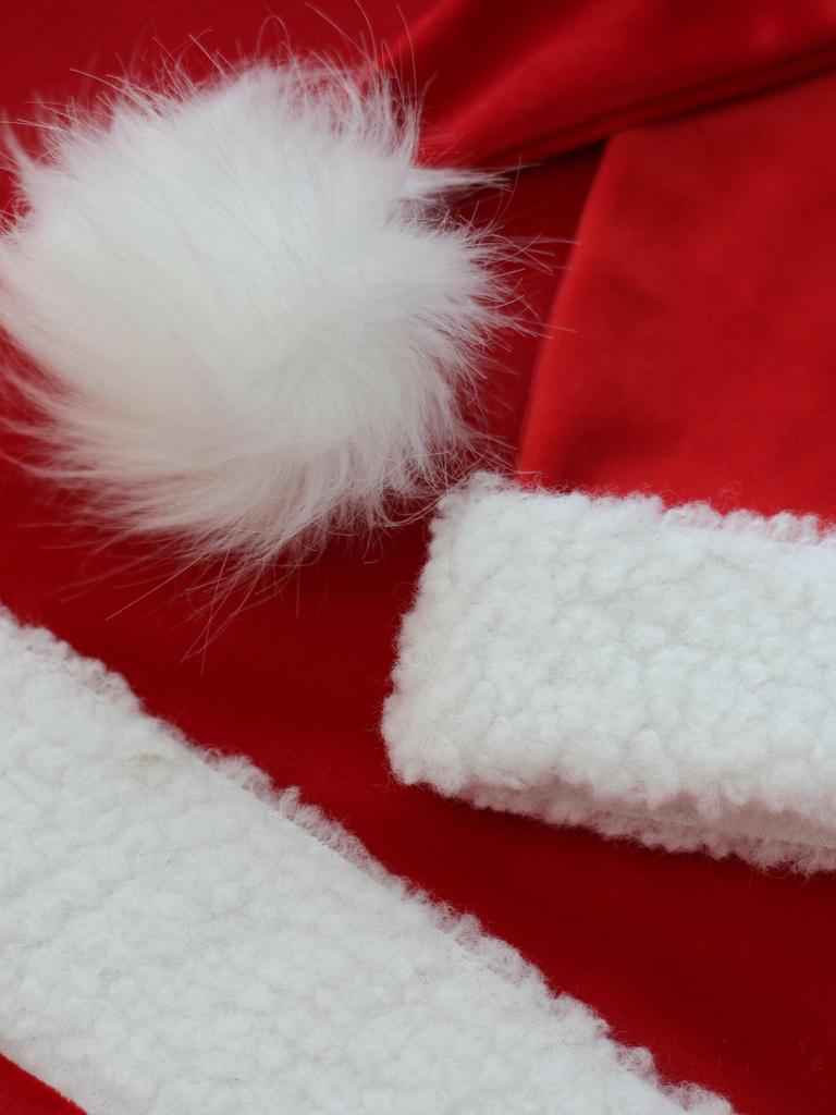 Cross-Border Newborn Photography Outfit: Baby Christmas Blanket with Hat