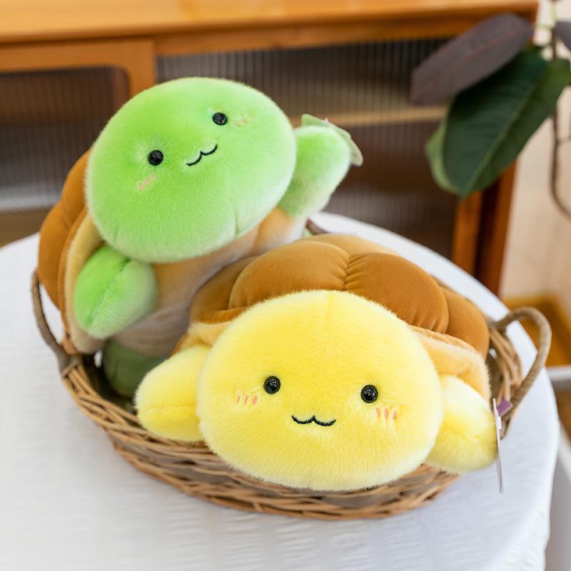 Adorable Turtle Plush Toy for Kids' Desks - Perfect Birthday Gift for Girls