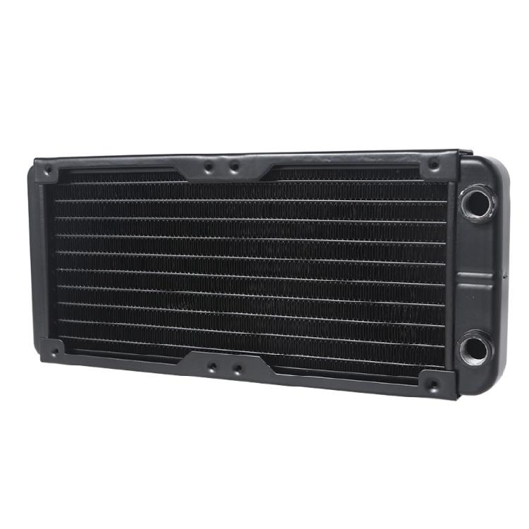 Aluminum Water Cooling Radiator 10 Tubes Heat Exchanger CPU Heatsink Cooler Fast Heat Dissipation for PC Computer