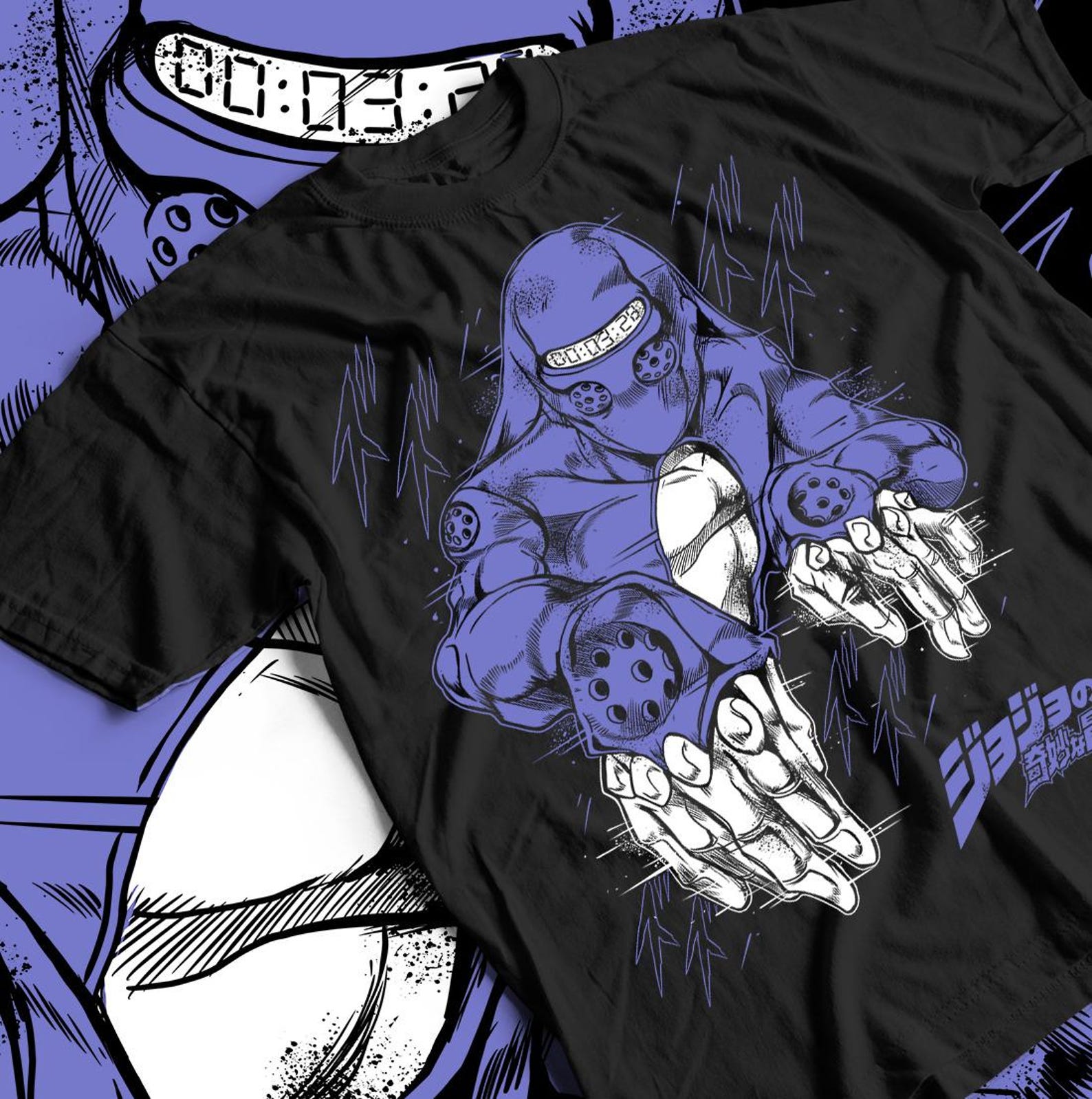 jjoAnimeShirt, Unisex T shirt, Anime Cosplay Shirt, Anime SweaT shirt, Vintage Apparel, Special T shirt, Anime Gift, Streetwearjjk S