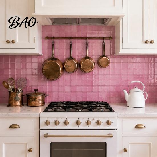 Self-adhesive Wall Stickers for Kitchen Brick Stickers, Self-Adhesive Peel And Stick Backsplash Tiles, Waterproof Scratch Resistant Panels