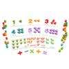 Montessori Arithmetic Math Toy Set, Toddler Wooden Montessori Toys For 2 3 4 5 6 Years Old, Number Cognitive Matching Game