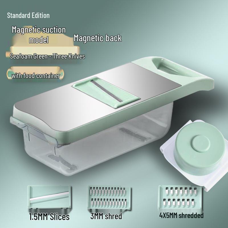 Stainless Steel Multifunctional Vegetable and Potato Shredder Grater