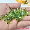 DIY Crystal Pillar Lampshade Beaded Curtain Accessories: 9x17MM Water Drop Transparent Acrylic Pendants