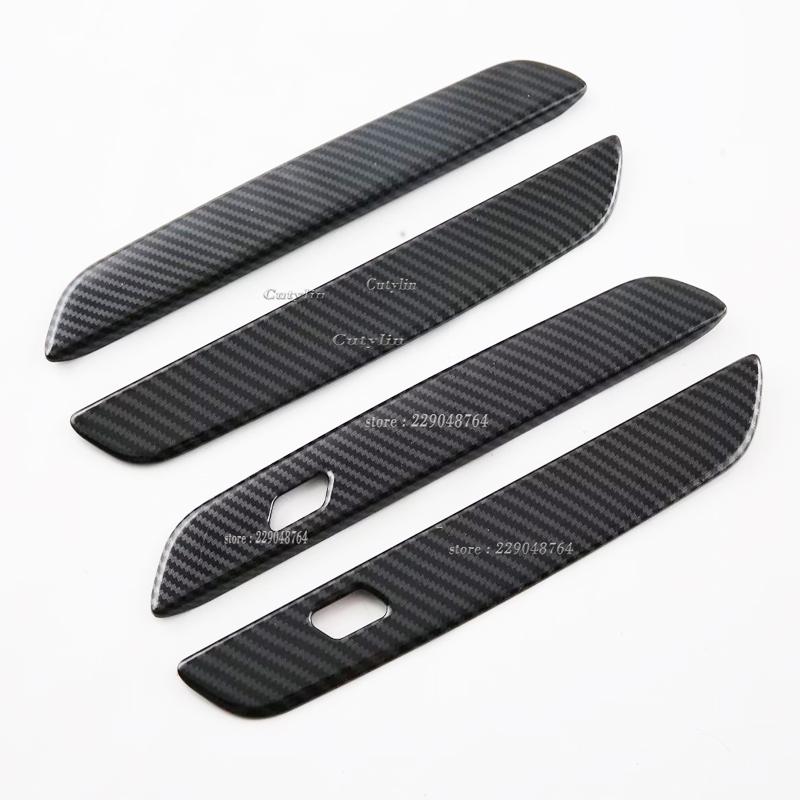 For BMW X1 U11 2024 Piano Black Side Door Handle Bowl Cover Trim Door handle Sticker Moulding Accessories Car Styling