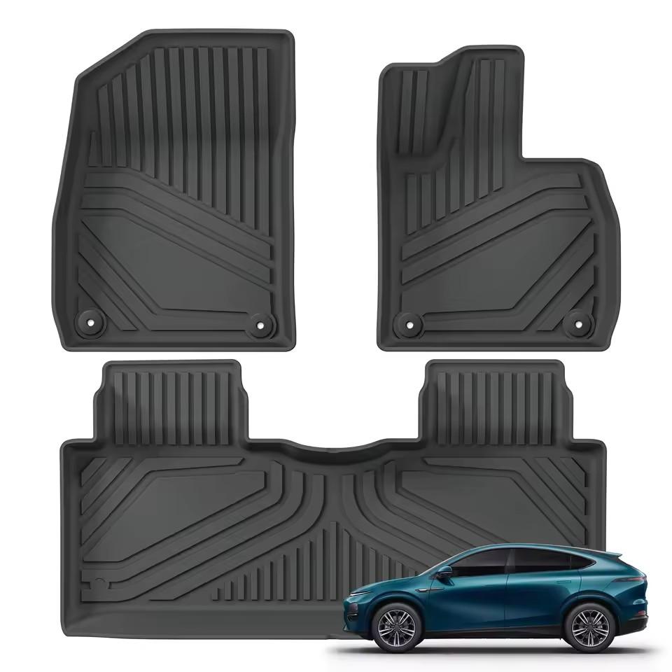 LUCKEASY for Xpeng G6 Rear Seat Backrest Protective Pad Cargo Liner Trunk Pad TPE Car Floor Mats Auto Interior Accessories