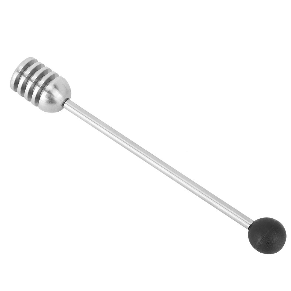 Lingură de Miere din Oțel Inoxidabil 304 de Uz Casnic, Polonic, Agitator, Băț de Amestecare, Ustensilă de Gătit pentru Bucătărie, Negru