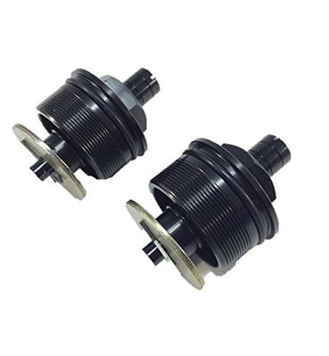Honda Initial Adjuster Left & Right Set Replacement Repair Parts Parts General Purpose CB400 VTR250 NSR250 VTEC Hornet, Etc. (Black)