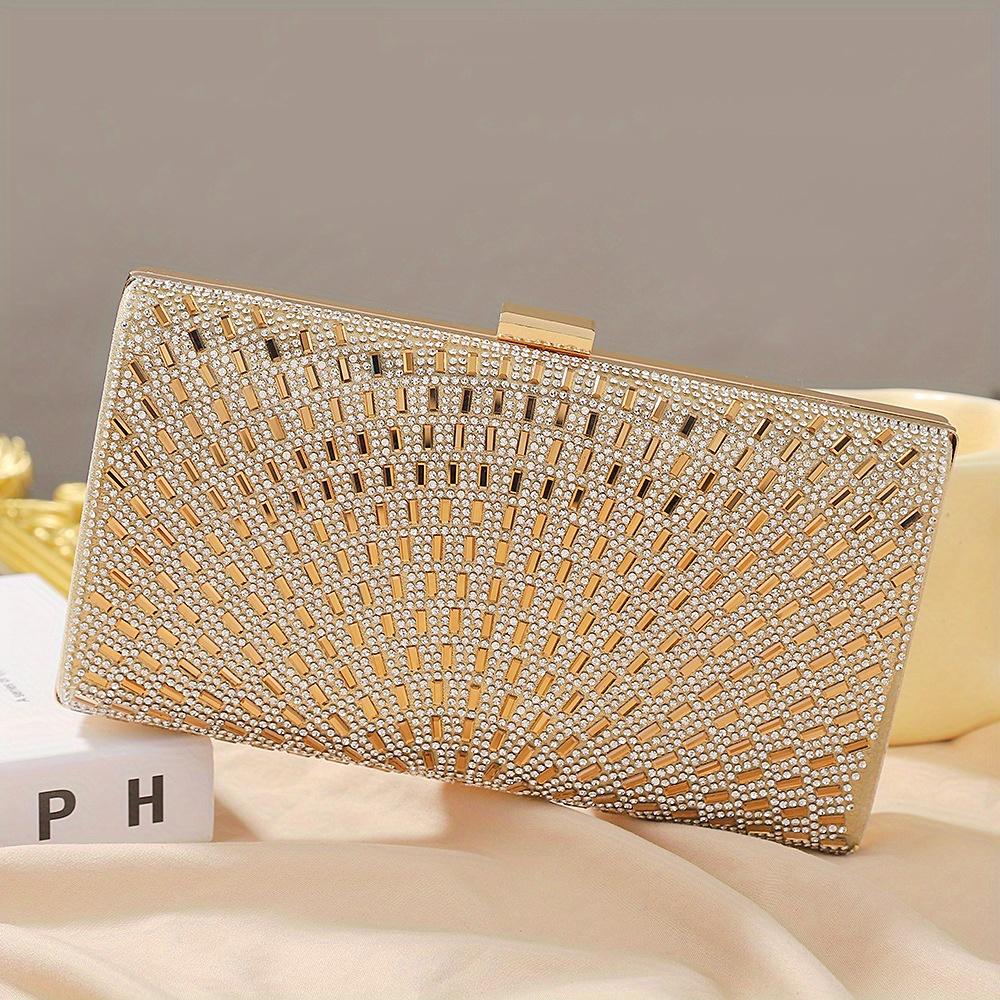 Modische Abend-Clutch-Tasche für Damen Kann in der Hand, über der Schulter oder als Crossbody getragen werden Geeignet für formelle Anlässe