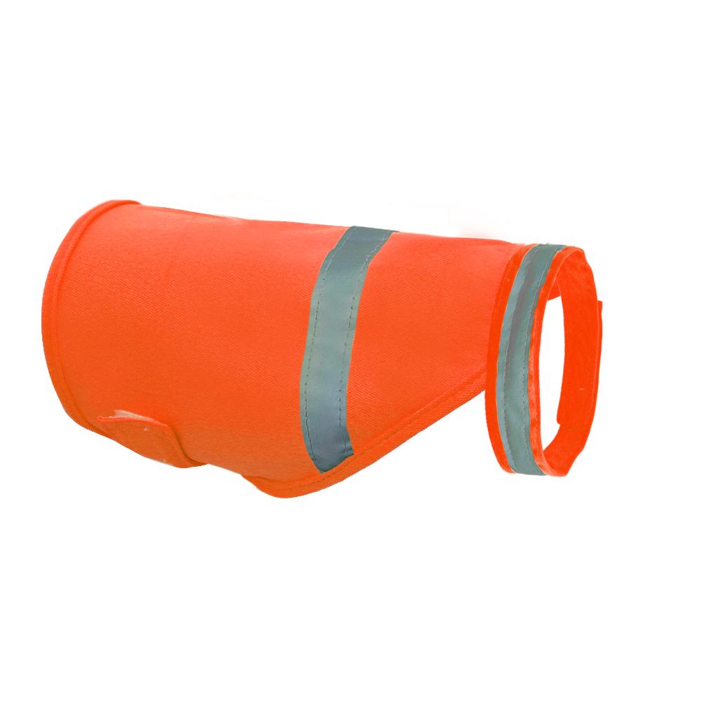 Reflective Dog Vest Night Safety Fluorescent Dogs Clothes Visibility Pet Coat Waterproof for Small Large Pet Orange Green