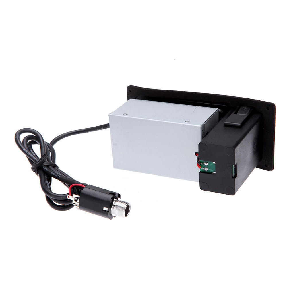 4-Band EQ Equalizer Piezo Pickup EQ-7545R Pre-Amp Acoustic Guitar Preamp Amplifier Tuner