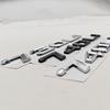 3D ABS Chrome Black Car Letters Logo 730Li 740Li Emblem Sticker Rear Trunk Badge For BMW 7 Series 730Li 740Li  Auto Accessories