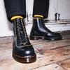 Dr. Martens Pharsmond Leather Vintage Smooth Short Boots Unisex boots Black 26969001